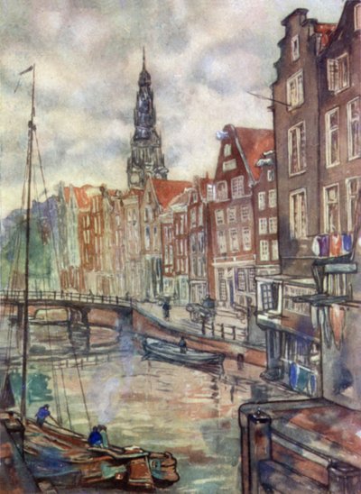 Oudezijdsch, Voorburgwal, Amsterdam - Nico Jungman